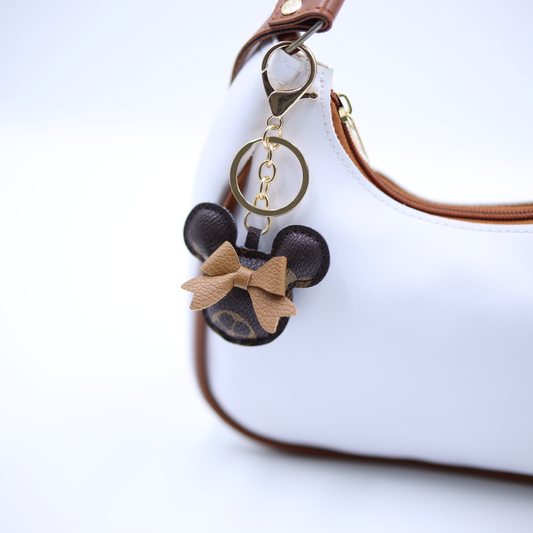 Loveza Monogram Mouse Bag Charm