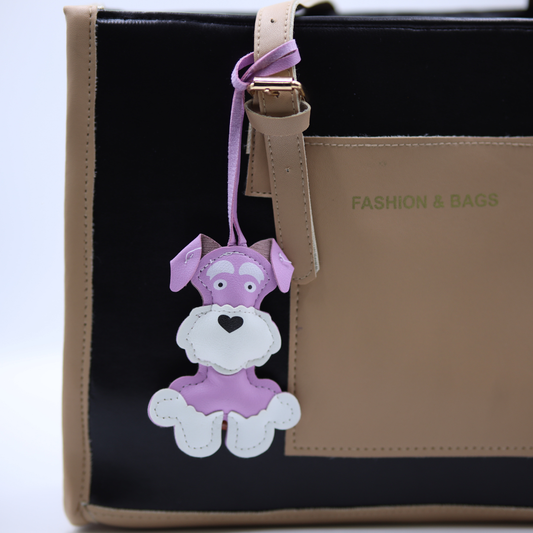 Loveza Schnauzer Dog Bag Charm