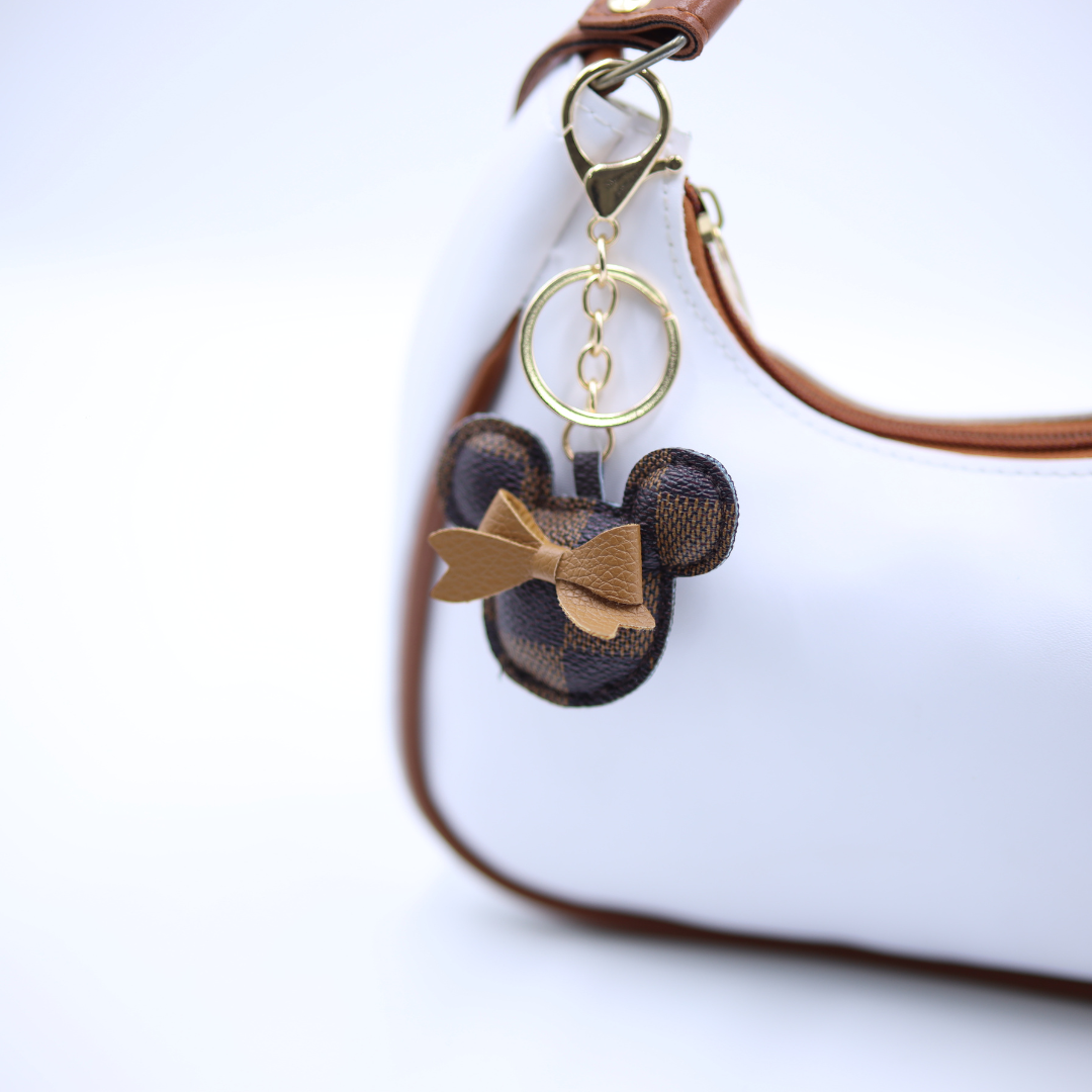 Loveza Monogram Mouse Bag Charm