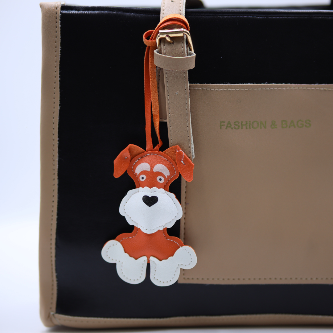 Loveza Schnauzer Dog Bag Charm