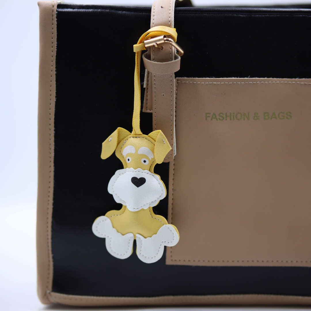 Loveza Schnauzer Dog Bag Charm