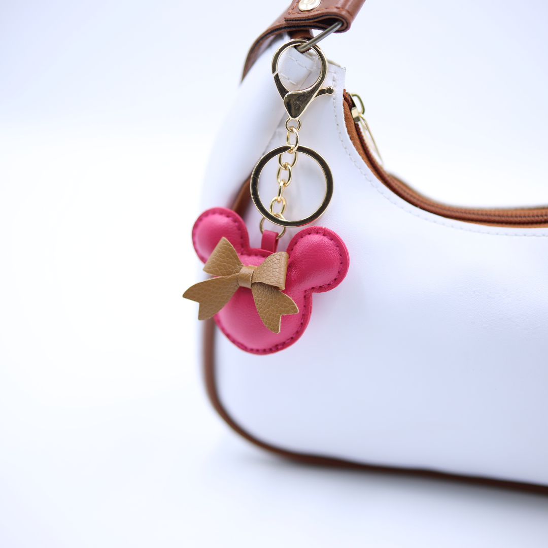 Loveza Monogram Mouse Bag Charm