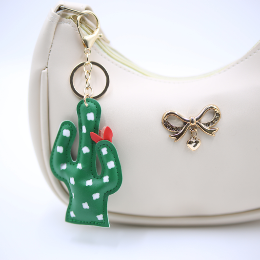 Loveza Blossom Cactus Bag Charm