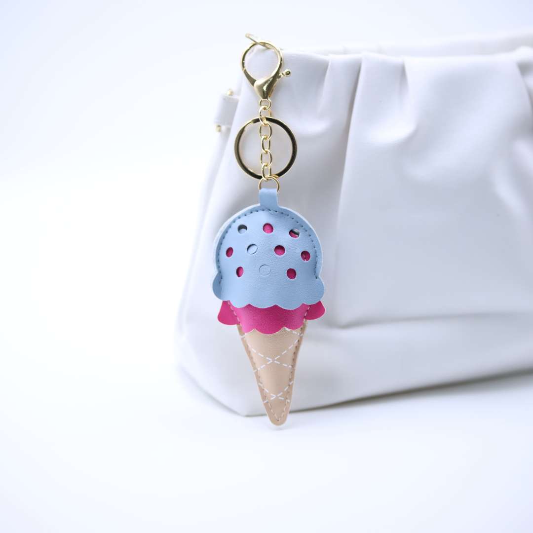 Loveza Ice Cream Cone Bag Charm