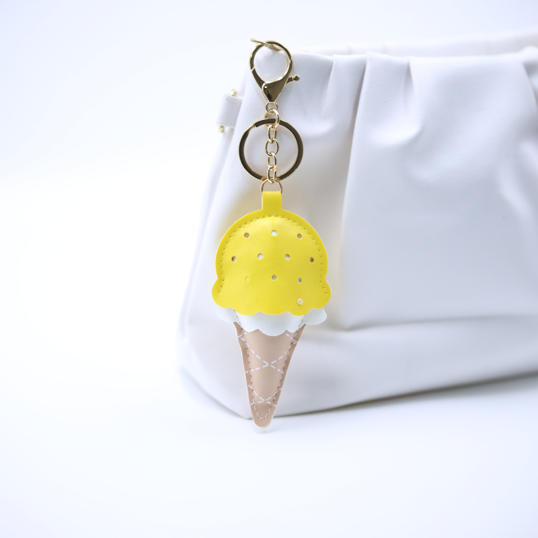 Loveza Ice Cream Cone Bag Charm