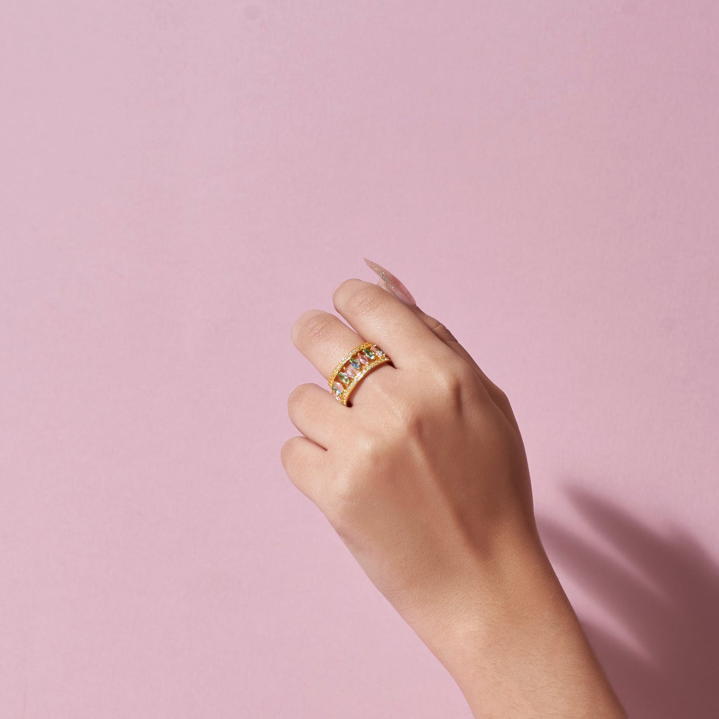 2 in 1 Baguette diamond Ring