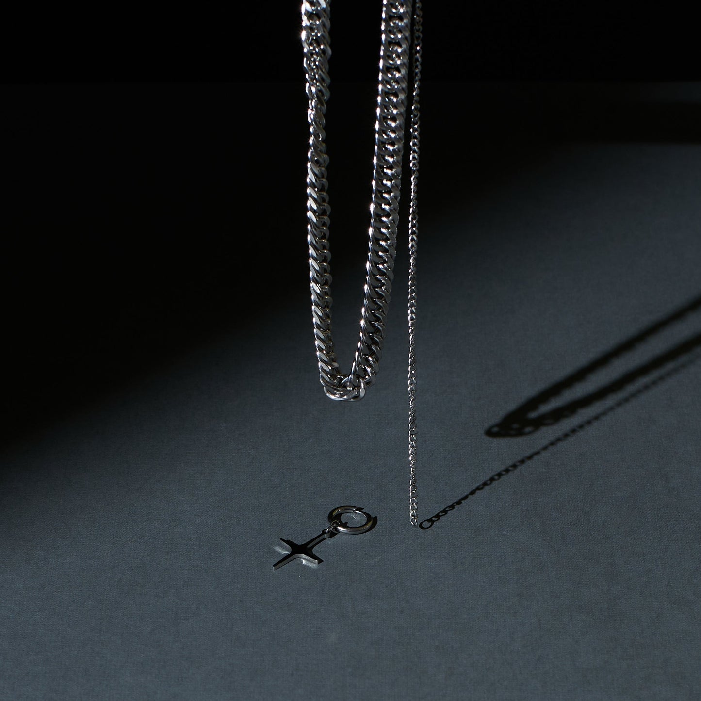 2 in 1 Starstruck Silver Necklace and Earring