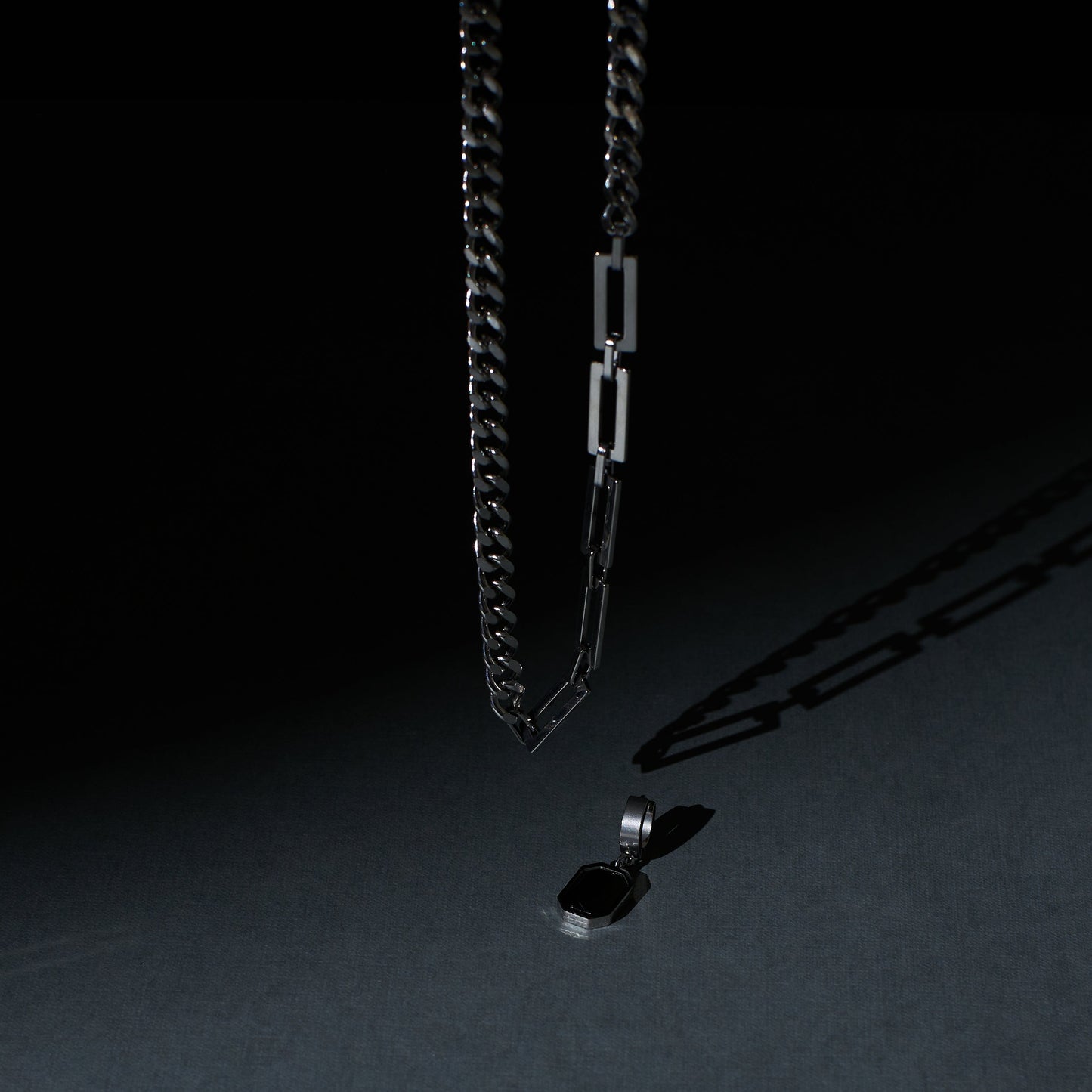 2 in 1 Stellar Shungite Silver Chain and Earring