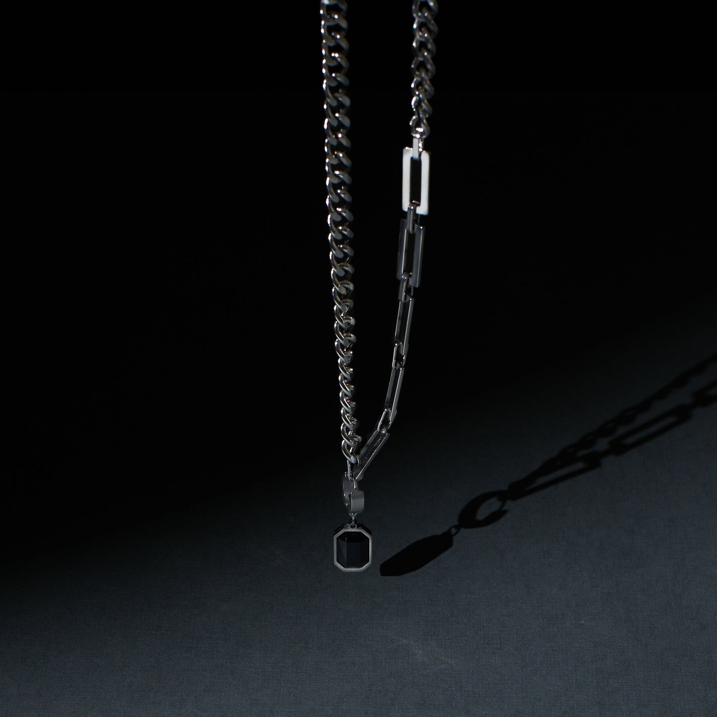 2 in 1 Stellar Shungite Silver Chain and Earring