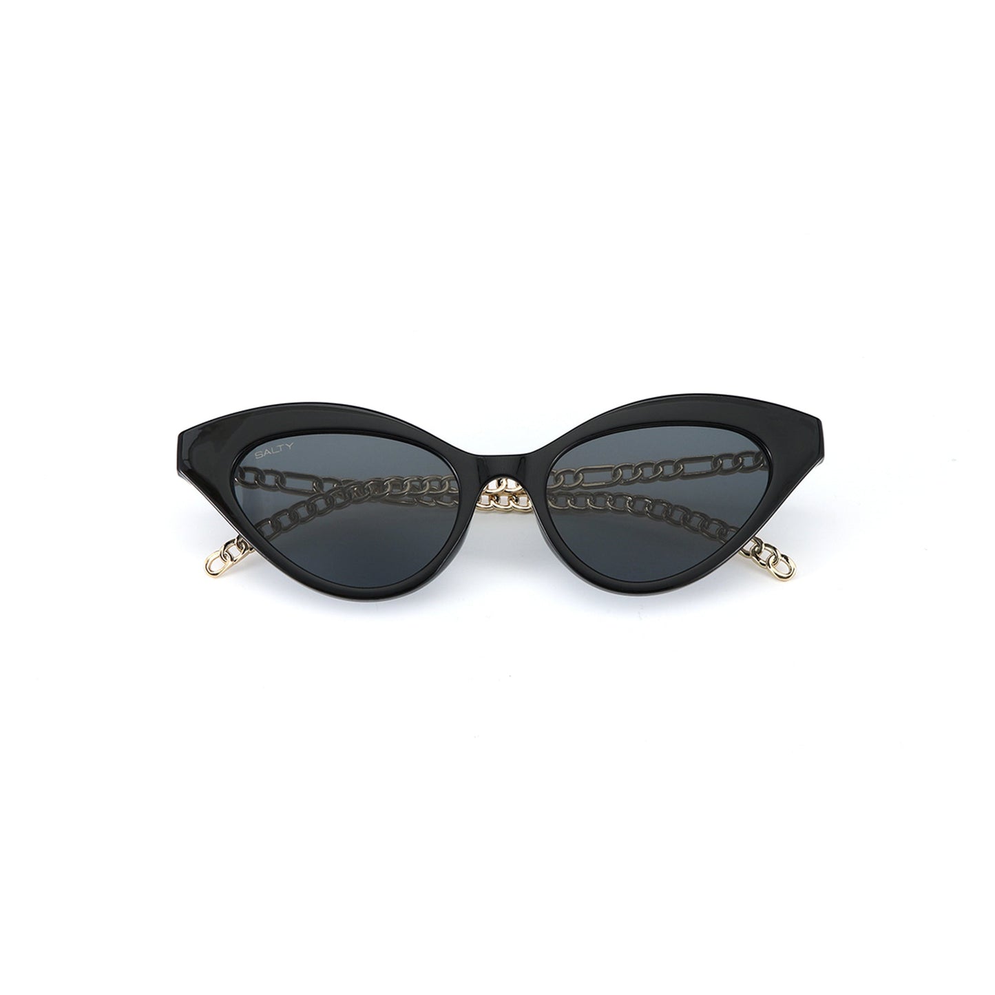 2-in-1 Tassel Heart Cat Eye Sunglasses