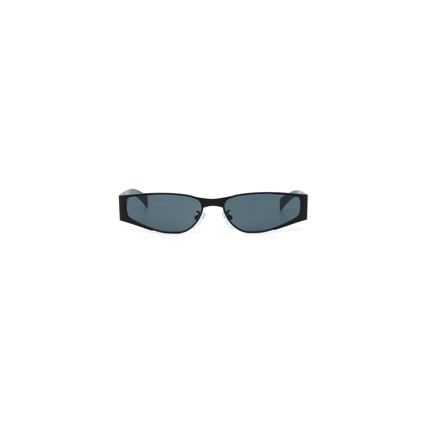 Aespa Black Oval Sunglasses