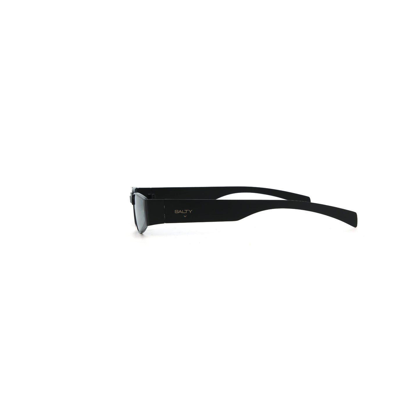 Aespa Black Oval Sunglasses