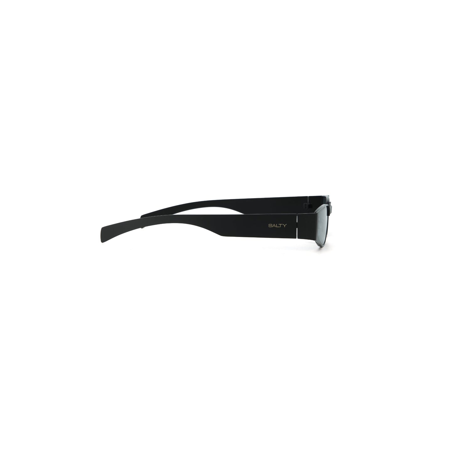 Aespa Black Oval Sunglasses