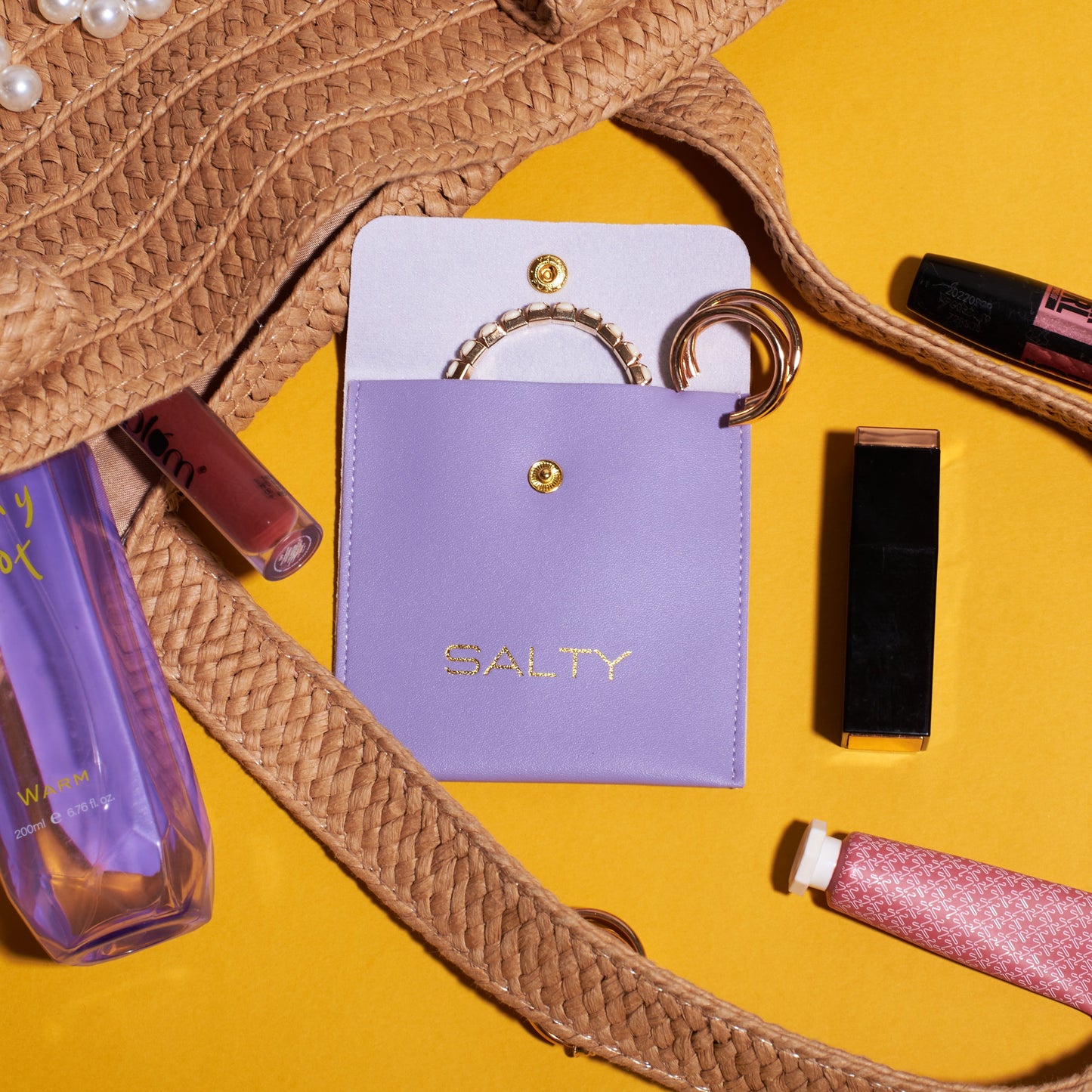 Jewellery storage Micro fiber Pouch